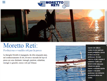 Tablet Screenshot of morettoreti.com